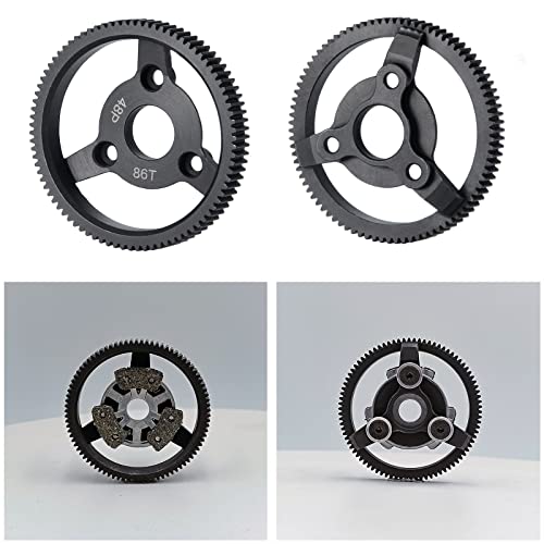Mohero Metal Spur Gear 48P 86T Transmission Gears For 1/10 Slash 2Wd Rustler Stampede Telluride Rc Car #TOP4