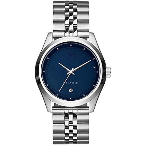MVMT Unisex Adult Analogue Quartz Watch with Stainless Steel Strap D-TC01-BLUS Cover