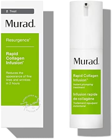Murad Rapid Collagen Infusion - Resurgence Anti-Aging for Face - Skin Smoothing Cream Targets Deep Wrinkles - Gentle Skin Treatment Backed by Science, 1.0 Oz