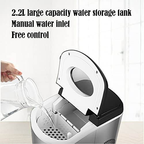 Máquina de Hielo Compacta para Cubos Pequeños miniatura 5