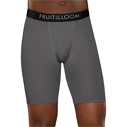 Image of Fruit of the Loom Men's 3-Pack Breathable Long Leg Boxer Brief