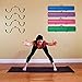 Wall Mount Yoga Mat Foam Roller and Towel Rack Hooks , Exercise Mat Storage Shelf for Hanging Yoga Strap and Resistance Bands at Your Fitness Class or Home Gym, Adjustable Size,Up to 20Lbs - （2 Pack）