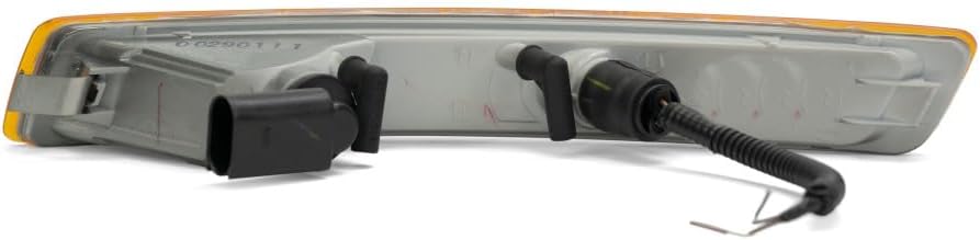 CarLights360: For 2006 2007 2008 2009 2010 Volkswagen BEETLE Front Signal/Corner Light Assembly Driver Side w/Bulbs-Replacement for VW2530109