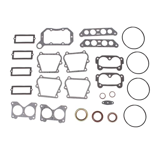 Image of Boat Engine 0439085 439085 777398 389556 39080 391300 Power Head Powerhead Gasket Set Kits for Evinrude Johnson OMC BRP Outboard Motor V4 Crossflow 90HP 115HP, fit Sierra 18-4303-1