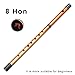 Japanese Shinobue Flute 6/7/8 Hon Handmade Bamboo Flute Musical Instrument (8 HON)
