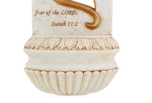 Autom Spirit of The Lord Confirmation Holy Water Font Catholic, 6 Inch