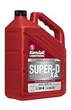 Kendall 1077886-3PK Super-D XA 15W40 Diesel Engine Oil with Liquid Titanium (eXhaust Advantage), 1 gallon, 3 Pack