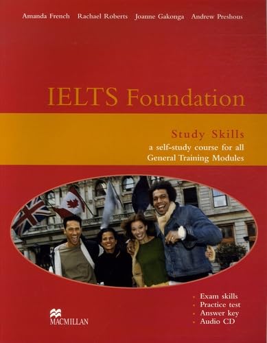 IELTS Foundation Study Skills Book Pack- General (IR): General Modules (With Audio CD) Paperback – 1 January 2005