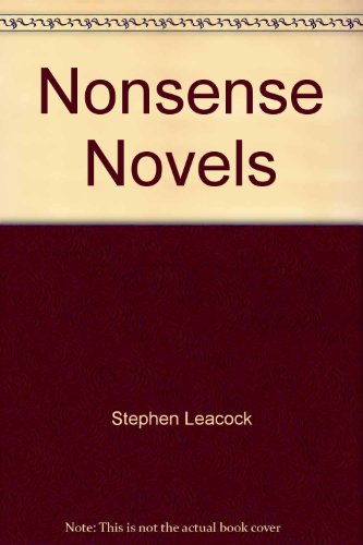 Nonsense Novels B000RZJYV4 Book Cover