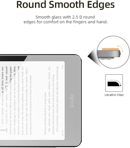 Image of VERTUS Premium Tempered Glass Screen Protector for All-new Amazon Kindle Paperwhite || Kindle Paperwhite (12th Generation) (7 inch inch) (2025 Released)