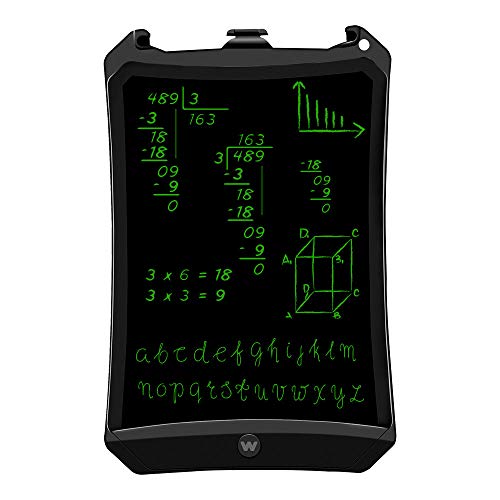 Woxter Smart Pad 90 Black - Pizarra electrónica, Tableta de escritura de 9", Tonalidad Verde, Sensor de presión (10-200g), pila CR2016, Imanes para Nevera, color negro - imagen 3