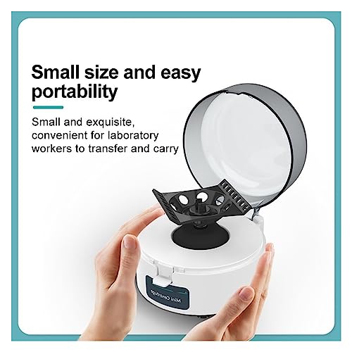 Mini centrifugeuse de laboratoire numérique contre l'encombrement