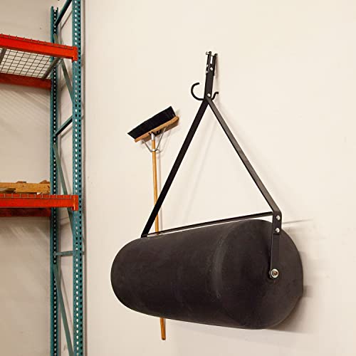 Brinly Prt-482Sbhc-A 485 Lb. Tow Behind Poly Lawn Roller With Easy Turn Plug, 18 By 48" #TOP7