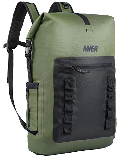 MIER Dry Bag Waterproof Backpack 30L Dry Sack Heavy Duty Roll-Top Closure for Kayaking, Beach...