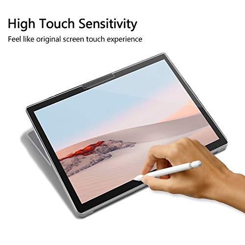 Adeway Microsoft Surface Go 4 Screen Protector 10.5 Inch, Tempered Glass/Ultra Sensitive/Lifetime Replacement/Bubble Free - Image 4