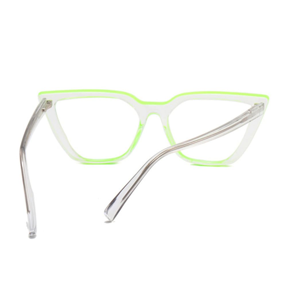 Retro oprawki do okularów kocie oczy damskie lekkie oprawki do okularów ultralekkie okulary