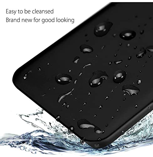 Image of Mobile Back Cover Case for Xiaomi Poco X3 (Silicone Case|CameraProtection|Black SC1510)