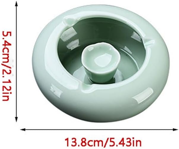 Ashtray Creative Ceramic Ashtray Hotel Supplies Office Bar KTV Home Personality Ashtrays For Smokers Indoor