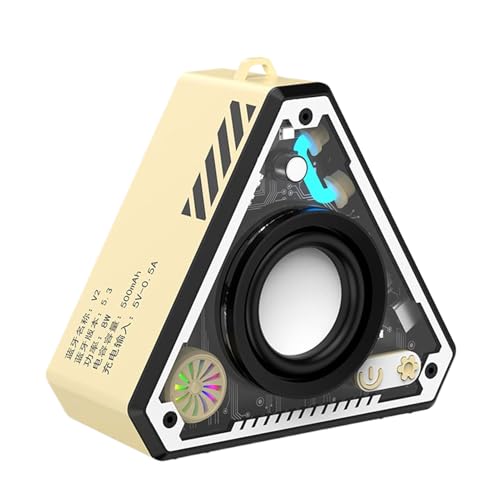 Altavoz Portátil,Subwoofer Inalámbrico Portátil | De Sonido Estéreo con Subwoofer Y Graves Recargable para Ordenador, Playa, Fiestas y Terraza