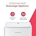 Frigidaire 22-Pint Portable Dehumidifier with Wi-Fi and Energy Star Certification for Small/Medium Rooms, Bedrooms & Bathrooms, Custom Humidity Control, Auto Shut Off, White
