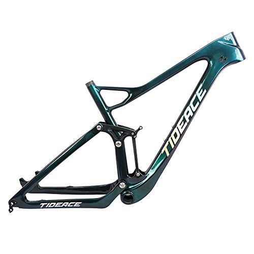 Upgrade T800 Twinloc Xc Full Suspension Carbon Mtb Frame Disc Mountain Bike Frame Carbon 29Er Boost 27.5Er Plus Bicycle Frame (29Er 15.5Inch) #TOP3