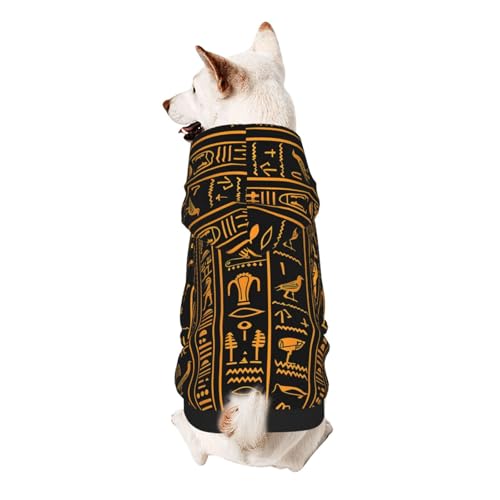 Disfraz para perro y gato estilo egipcio retro, talla L miniatura 2