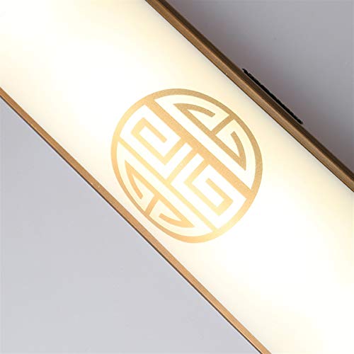 Miroir phare LED applique anti zone d'ombre coiffeuse métal noir 61cm