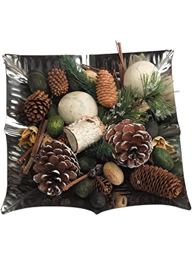 Claire Burke Fresh Royal Fir Potpourri, Decorative Winter Bowl Filler, 1 Large Bag, 64 Oz #TOP1