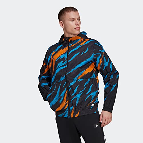 adidas Men's Trvl Tiger Camo Windbreaker2
