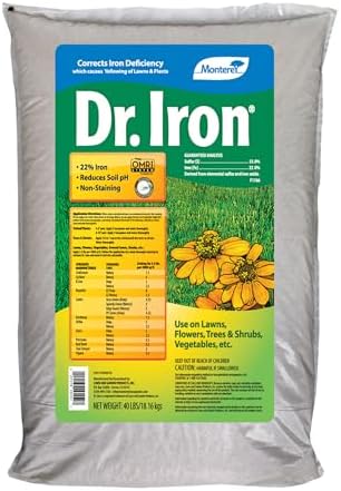 Monterey Dr. Iron - Corrects Iron Deficiency - 40 Pound Bag