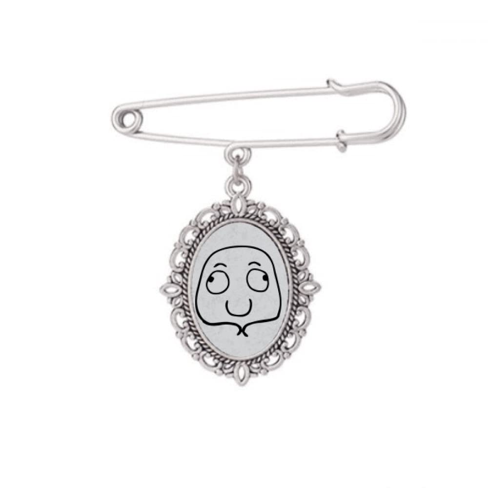 Broche de dessin animé pour fixer une robe ou un châle - 5