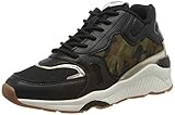  Pepe Jeans London Femme Harlow Up Camu Baskets Hautes, (Military Green 679), 38 EU
