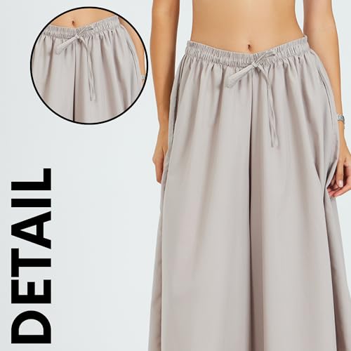 Womens Pants | Elastic Waist Comfortable Fit High-Rise Pocketed Daily Trousers | Casual and Sporty Wear3