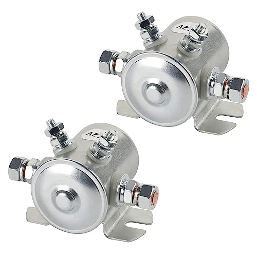 Solénoïde 12V à service continu 300A max pour fiabiliser le démarrage de treuil