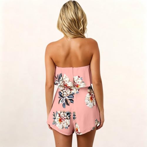 Mono corto mujer verano sin mangas elegante trajes playa casual 5