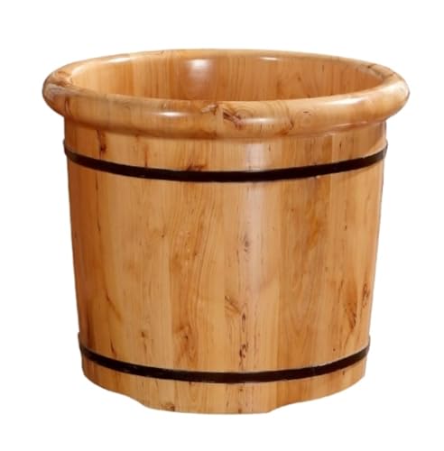 Cubeta de Madera para Lavado de Pies Spa Pedicura