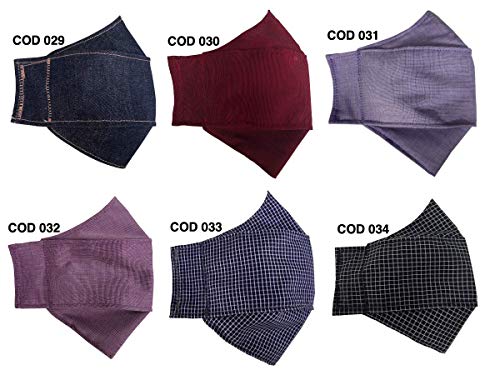 Pacote C/ 10 Un Máscara 3d - Várias Estampas