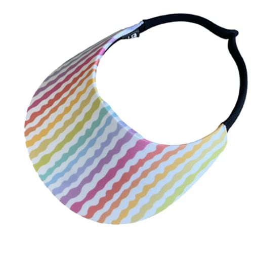 Image of No Headache Sun Visor for Women | Stylish, Lightweight Golf & Tennis Hat | UV Protection for Outdoor Sports & Travel