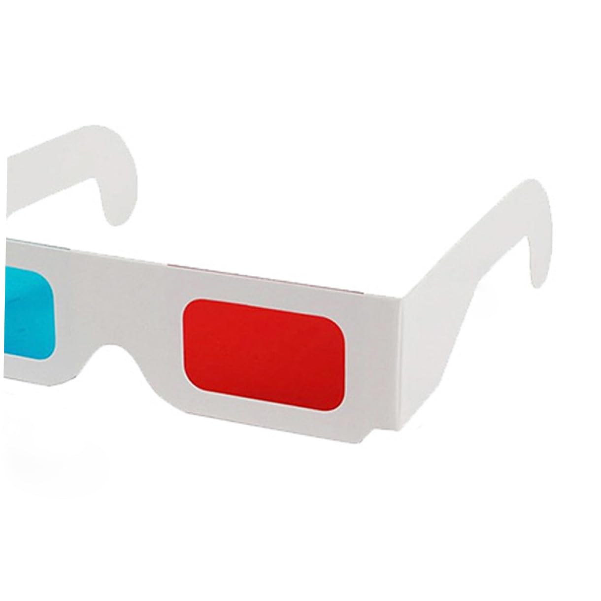 STOBAZA Occhiali 3d in Cartone Monouso per Cinema e Video Anaglifi, Confezione da 30 Pezzi, Accessori per Visione 3d in Festa e Intrattenimento