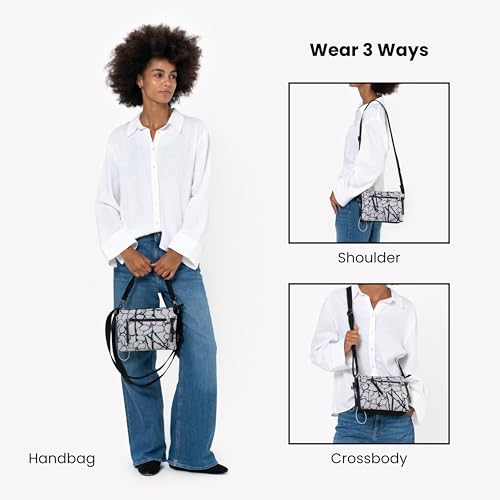 Image of Sherpani Mei, Small Anti Theft Crossbody Purse, Lightweight Cross Body Bag, Handbags, Fashion Trio Bag