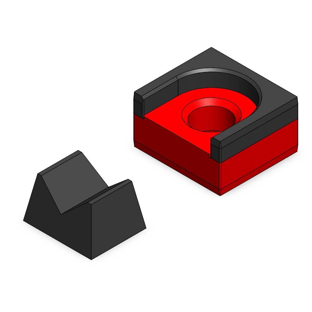 MagAttach Ratchet Organizer Kit (3/8", Red/Black)