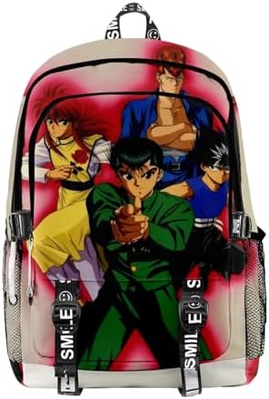 Anime Yu Yu Hakusho Backpack Daypack Laptop Bag Schoolbag School Bag 1 image 4