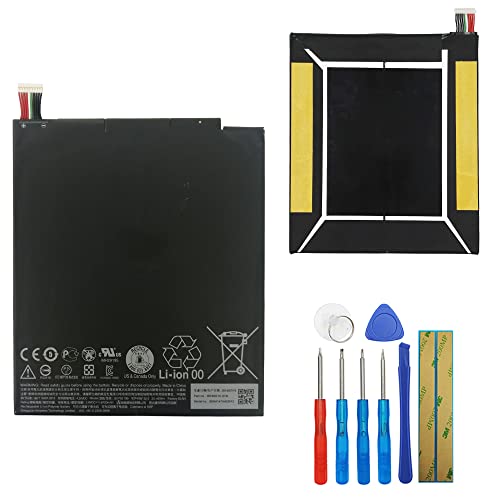 New Replacement Battery BOP82100 Compatible with Google Nexus 9 Nexus 9 WiFi Nexus 9 TD-LTE with Tools