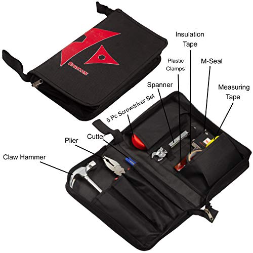 Image of Spartan Home-Kit Multi-Functional Household Repair Full Tool Kit Set for Emergency Uses