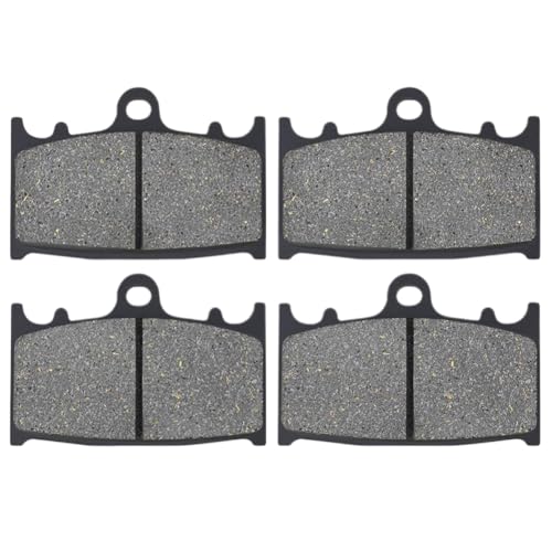 Plaquettes de frein moto Kawasaki ZX6R ZZR400 ZR400 avant 2 paires