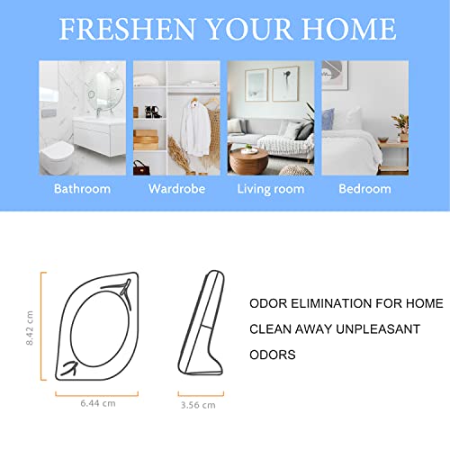 Image of Air Freshener for Home, 4 Pack, Fresh Scent, Odor Eliminator for Small Area Closets Bathroom Pets Strong Odor, Up to 120 Days