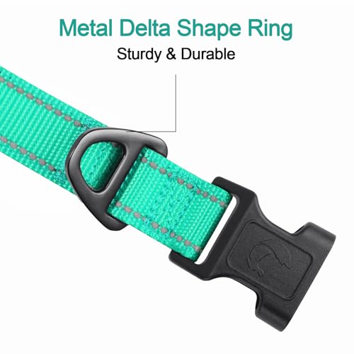 image for Joytale Reflective Dog Collar,Soft Neoprene Padded Breathable Nylon Pe