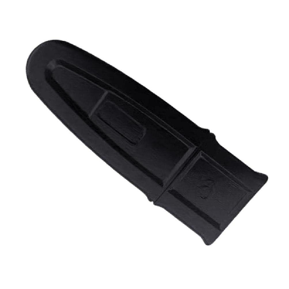 6/8/10 Inch Chainsaw Bar Cover | Heavy-Duty Plastic Scabbard Protector for Pruning Saws & Chain Bars | Safety Guard for Storage & Transport | Fits Most Chainsaw Accessories (Black)