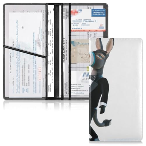 Organizador de Documentos de Cuero Slim miniatura 6