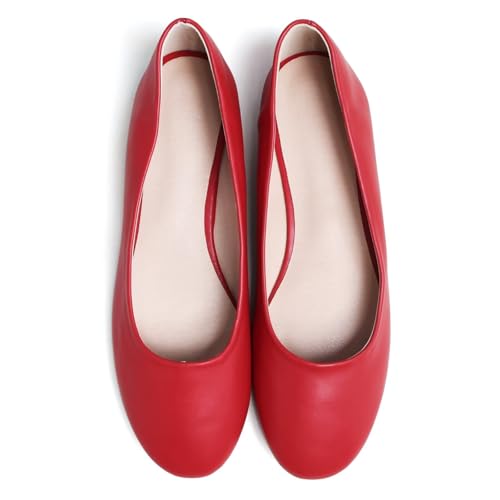 Image of SAILING LU Casual Shoes for Women Dressy Ballet Flats | Comfort Fit, Work Shoes,Casual for Women, Slip-Ons Loafers